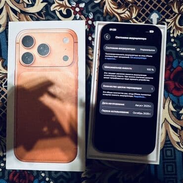 ddr3 памяти ноутбука: IPhone 17 Pro, Жаңы, 256 ГБ, Куту, 100 % — 1