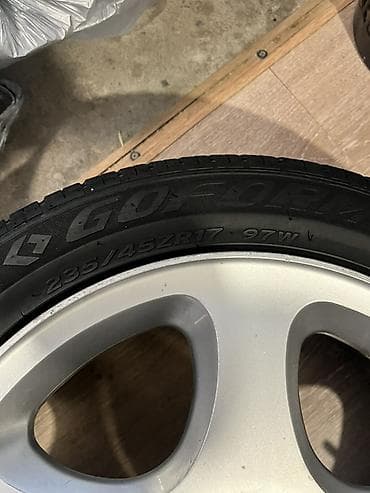 Комплект из 4 колесных дисков Mercedes-Benz с шинами. Характеристики — 2