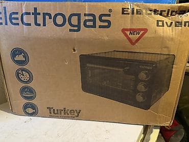 Настольная электрическая печь Electrogas - Компактная духовка с at lalafo.kg Настольная электрическая печь Electrogas - Компактная духовка с