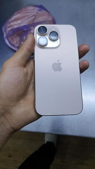 с мыкан: IPhone 16 Pro, Б/у, 256 ГБ, Золотой, Чехол, 88 % — 4