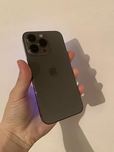 IPhone 13 Pro, Б/у, 128 ГБ, Графит, Чехол, 87 % at lalafo.kg IPhone 13 Pro, Б/у, 128 ГБ, Графит, Чехол, 87 %