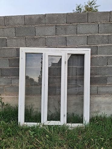вертикальные: Готовое деревянное окно, Тип окна: Стандартные, Б/у, Без установки, Без рассрочки — 2