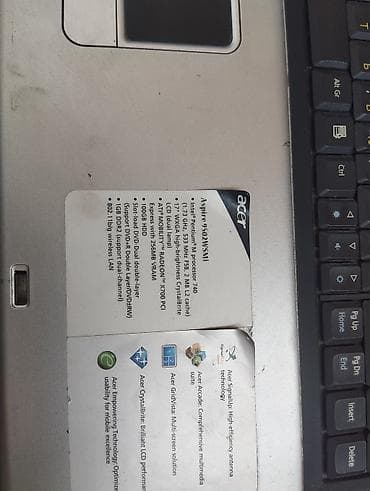 телевизор ч б: Acer Aspire 9500 (модель 9502WSMi) - Экран 17" WXGA+ (1440×900) — 3