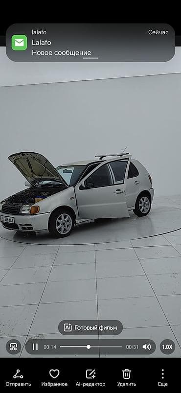 polo: Volkswagen Polo: 1999 г., 1.5 л, Вариатор, Хэтчбэк — 2