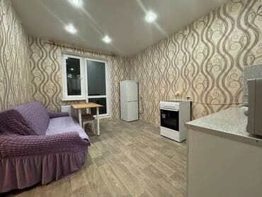 квартира в бишкеке долгосрочная: 1 бөлмө, Кыймылсыз мүлк агенттиги, Чогуу жашоосу жок, Толугу менен эмереги бар — 6