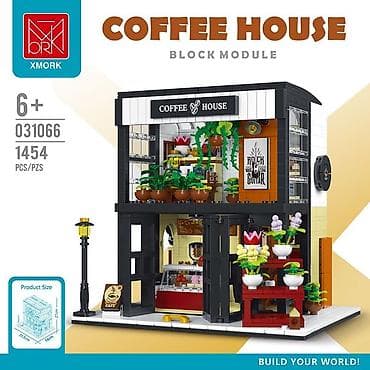 разборный домик пчеловода: Конструктор "Coffee House" 1454 деталей Размер после сборки: 29 × 9 — 1