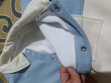 Бөбөктөр үчүн топтомдор: Балдар топиги, көйнөк, түсү - Ак, Жаңы — 4