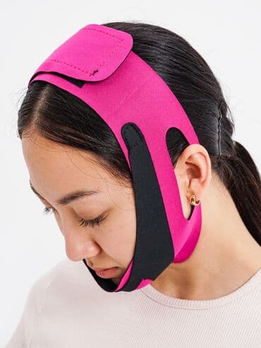 функциональная кровать для лежачих больных: Бандаж для лица от второго подбородка и для подтяжки лица Многоразовая — 7