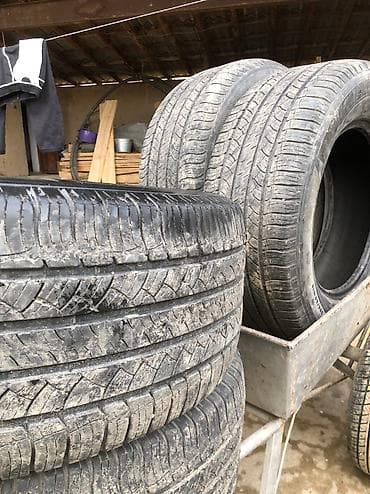 Транспорт: Шиналар 285 / 60 / R 18, Жай, Колдонулган, Комплект, Жол тандабастар (АТ/МТ), Жапония, Michelin — 5