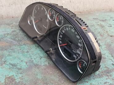 спидометры: Щиток приборов Audi 2002 г., Б/у, Оригинал, Германия — 14