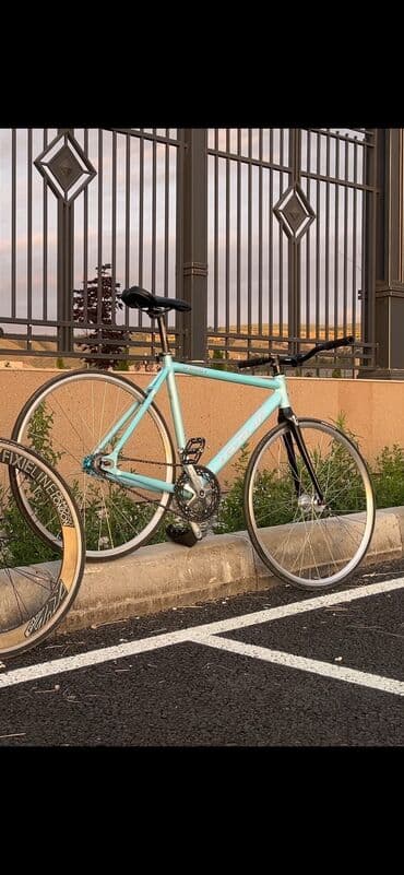 fixed gear купить бу: Шоссейный велосипед, Рама L (172 - 185 см), Б/у — 7
