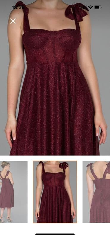 эски кийим: Продаю очень красивое абсолютно новое платье, посадкаЗаказывали с — 1