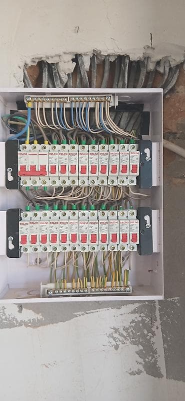 Курулуш жана оңдоо кызматтары: Электромонтажные работы под ключ Профессиональное проектирование и — 7