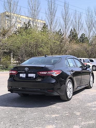 белый byd e5: Toyota Camry: 2020 г., 2.5 л, Вариатор, Гибрид, Седан — 3