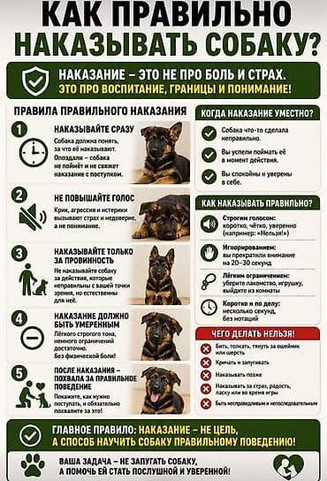 Животные: Услуги кинолога: дрессировка, коррекция поведения и социализация — 3