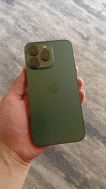 galaxy s19: IPhone 13 Pro, Б/у, 256 ГБ, Alpine Green, Чехол, 87 % — 3