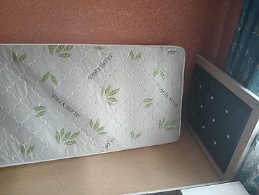 дух спалка: Односпальная кровать с матрасом Aloe Vera. - Размер спального места — 2