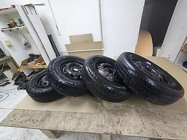 Колеса в сборе: Колеса в сборе 185 / 65 / R 14, Зима, Б/у, Комплект, Легковые, Железные, отверстий - 4 — 2