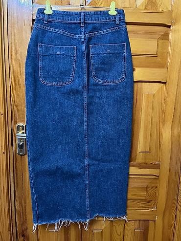 lining 38: Юбки джинса и шифон размеры С,М — 4
