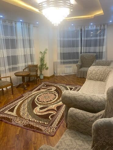 квартира с джакузи: 2 комнаты, С мебелью полностью — 1