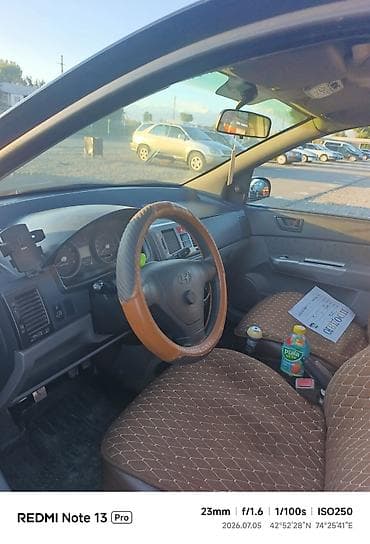 hella white: Hyundai Getz: 2003 г., 1.4 л, Механика, Хэтчбэк — 4