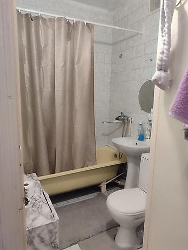 Батирлер: 1 бөлмө, 34 м², 5-мкр 105-серия, 1 кабат, Косметикалык оңдоо — 5