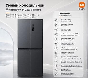 холодильник сяоми: Xiaomi Mijia Refrigerator Cross Door 430 л — умный четырехдверный — 1