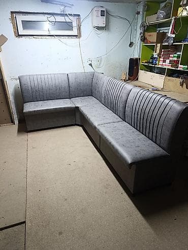 конструирование одежды: Кухонный мягкий уголок, Другой материал, цвет - Серый — 9