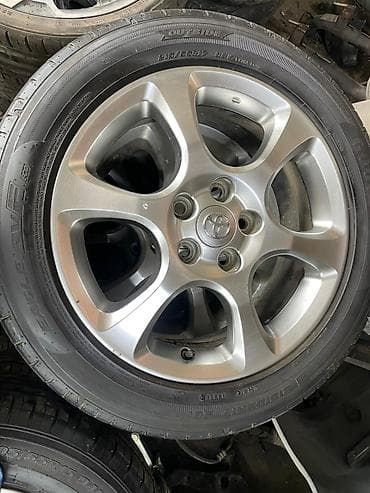 r19 camry: Колеса в сборе 215 / 55 / R 17, Лето, Б/у, 1 шт, Легковые, Литые, отверстий - 5 — 1