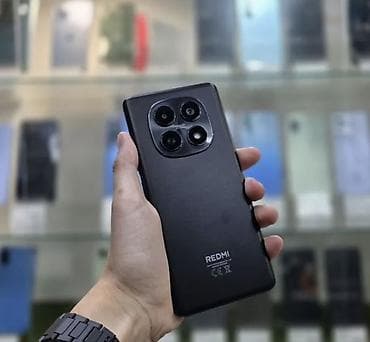 Redmi, Redmi Note 15, 128 ГБ, цвет - Черный, 1 SIM, 2 SIM, eSIM