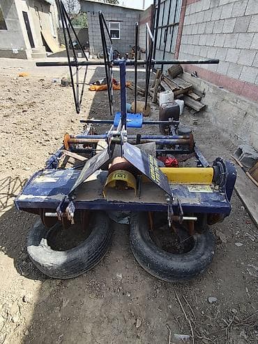 картофельный сажалка: Описание: - Навесное/прицепное оборудование для мини-трактора или — 3