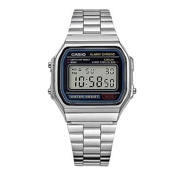 Классикалык сааттар: CASIO A158WA-1 — легендарные цифровые часы в ретро-стиле с — 1