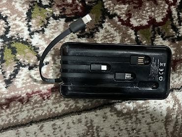 hoco w35: Внешний аккумулятор (power bank) с встроенными кабелями и цифровым — 2