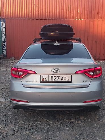 Транспорт: Hyundai Sonata: 2016 г., 2 л, Автомат, Газ, Седан — 4
