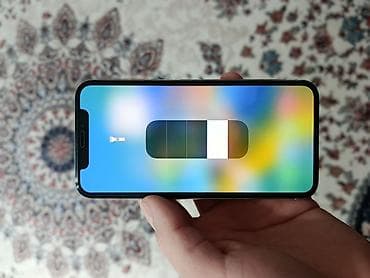 Apple iPhone: IPhone X, Б/у, 64 ГБ, Серебристый, Чехол — 4