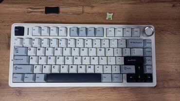 механический клавиатуры: Клавиатура, Aula, Механическая, Bluetooth, Проводное подключение, Размер: 75% — 1