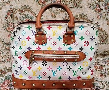 Аксессуары: Классическая сумка, Louis Vuitton, Франция, Материал: Искусственная кожа, Застежка на молнии, Женские — 2