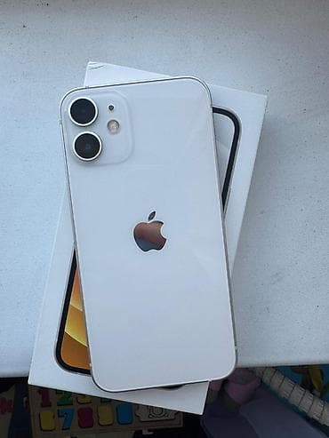 IPhone 12 mini, Белый, Коробка at lalafo.kg IPhone 12 mini, Белый, Коробка