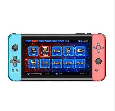 Видеоигры и приставки: Игровая портативная приставка (консоль) X70 64Gb с 7-дюймовым экраном — 2