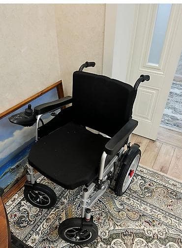 туалет стул: Электроколяска с джойстиком управления - Компактная электрическая — 3