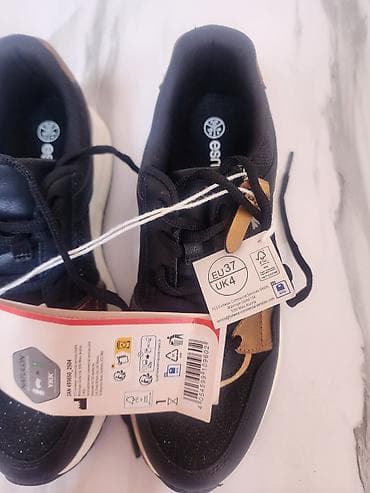 кроксы crocs: Кроссовки Esmara - Размер: EU 37 (UK 4) - Цвет: черный с бронзовыми — 1