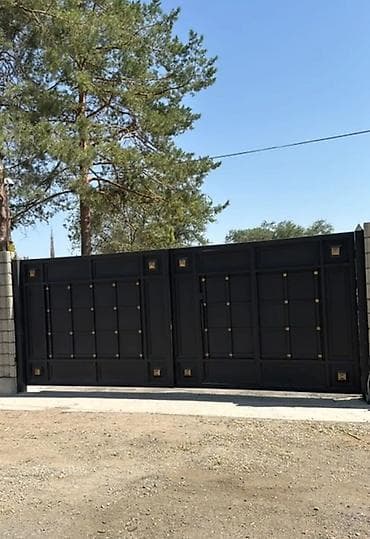 Распашные ворота: Кованные и металлические ворота под заказ - Типы: распашные и — 4