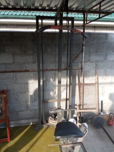 турник брусья для дома: Силовой тренажер, Силовая рама, Для спины, Б/у, Самовывоз — 2