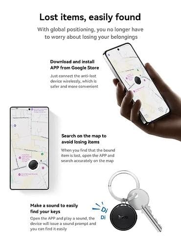 hoco w37: HOCO E96A – это компактный Bluetooth‑трекер для поиска ключей, сумки — 3