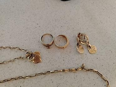 Золотые украшения: Ювелирный набор из жёлтого металла (золистый тон) Состав: - Цепочка с — 1