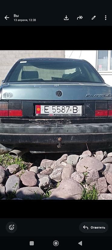 ваз samara: Volkswagen Passat: 1992 г., Седан — 4
