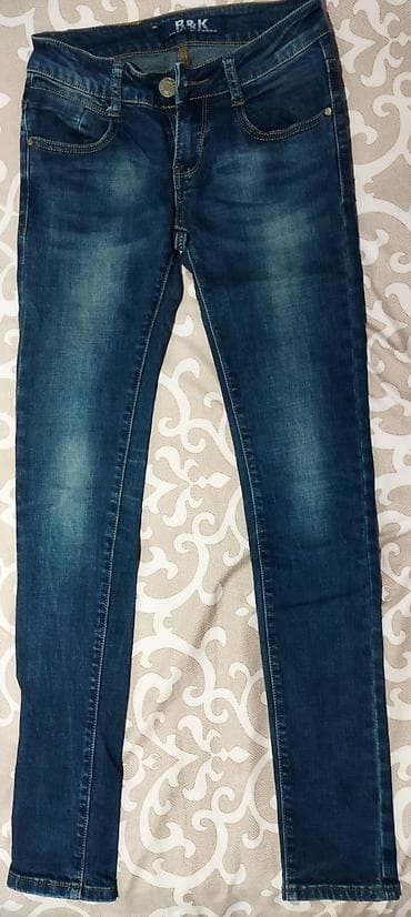 Джинсы R&K Fashion Jeans, скинни/узкий крой. - Цвет: темно-синий