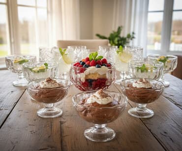 zepter набор ножей цена: Набор стеклянной посуды для десертов и напитков. Состав: - 6 — 2