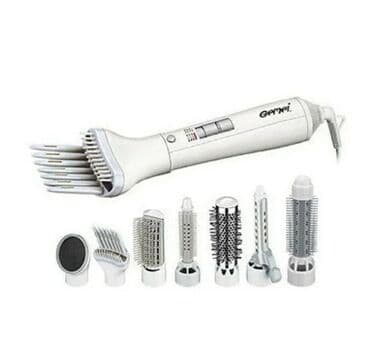 мини фен: Воздушный фен-щетка стайлер для волос Professional Hot Air Styler — 5
