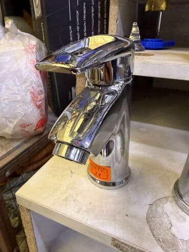 шкаф для однжды: Однорычажный смеситель для раковины (врезной) - Тип: смеситель для — 1